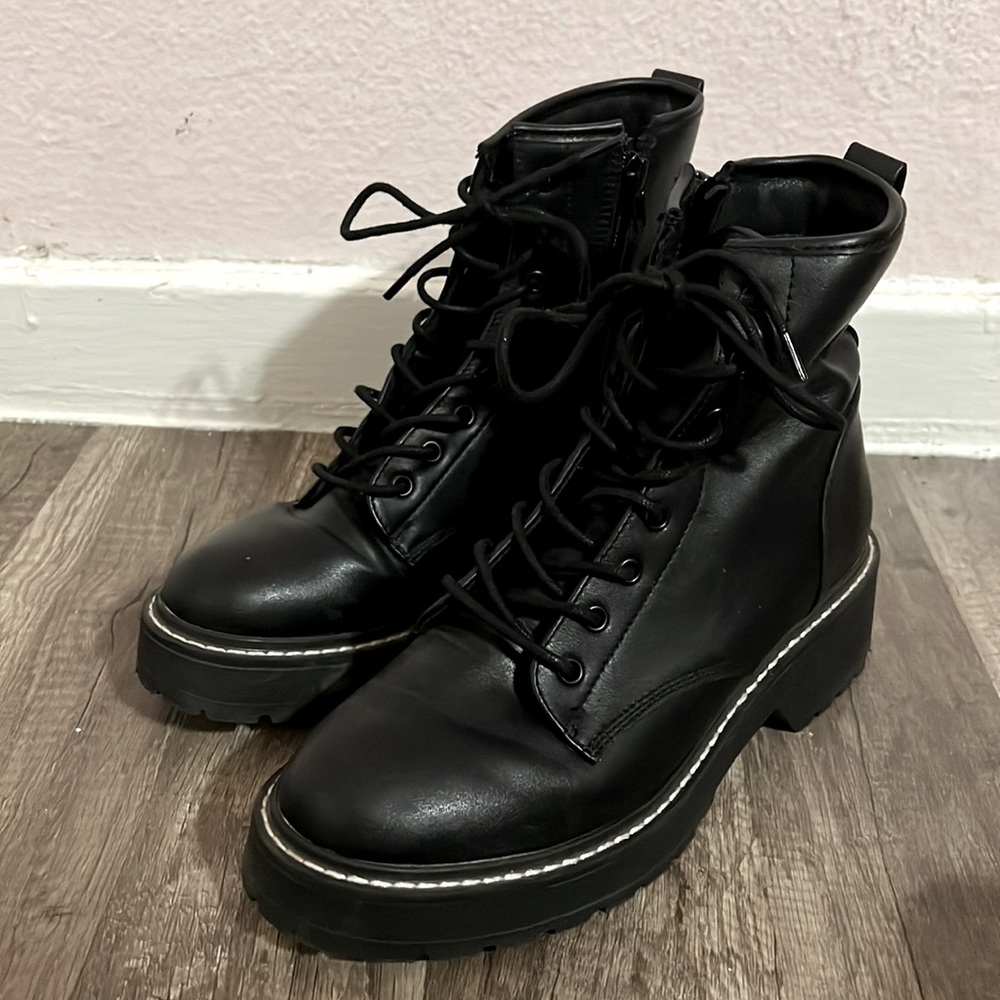 Madden Girl Combat Boots